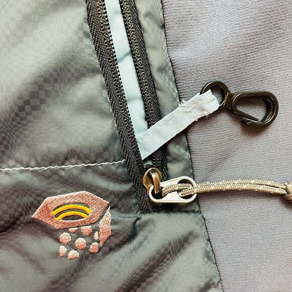 Mountain Hardware Primaloft Jacket Womens 10 Blue Reversible Quilted Outdoor - Picture 10 of 16